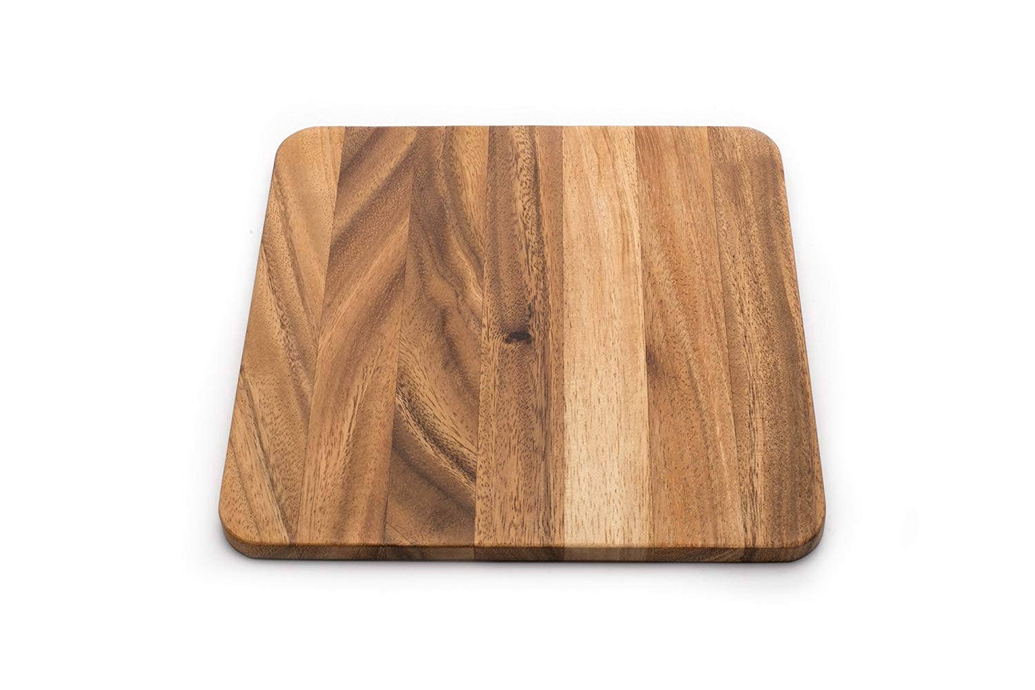 Ironwood Square Cutting Board, Acacia Wood, 9" x 9" - Image 4