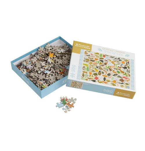 Puzzle, Charley Harper: "Tree of Life" - 500 piece - Image 2