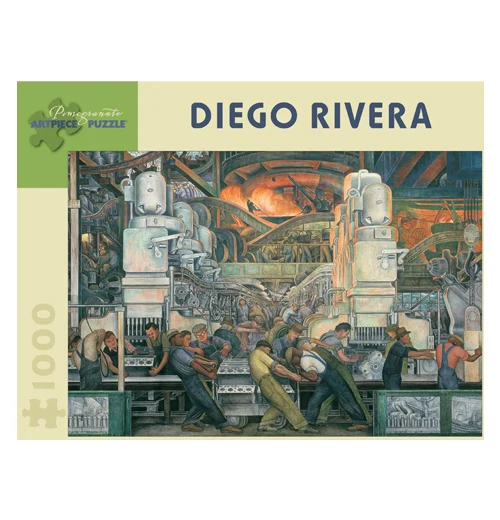 Puzzle, Diego Rivera: "Detroit Industry" - 1000 piece