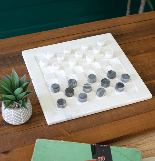 Marble Checkers Set - Image 2