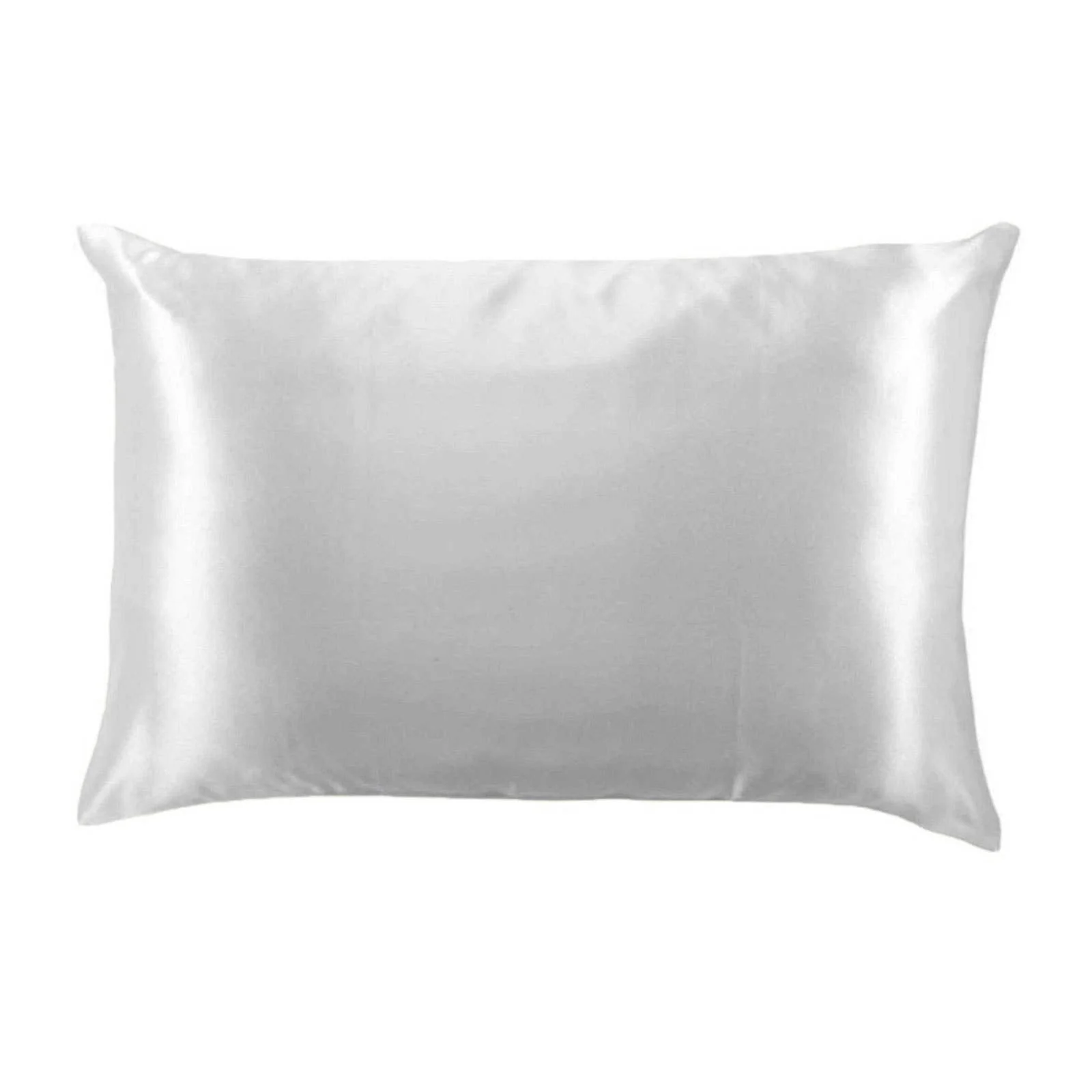 Lemon Lavender Solid Silky Satin Pillowcase Open Stock: Lucent CLoud - Image 2