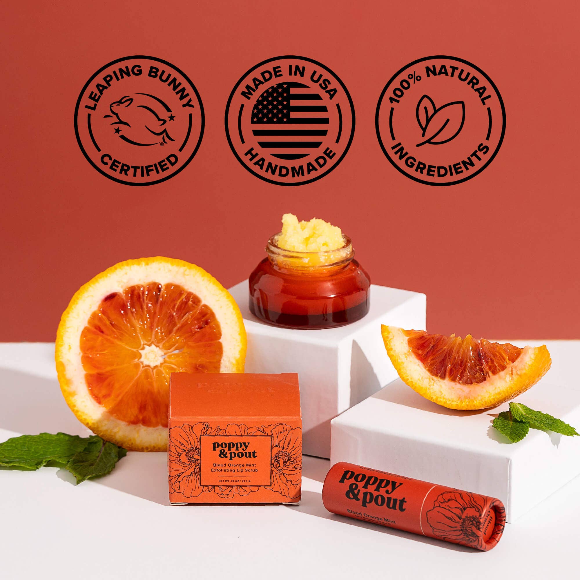 Lip Balm, Blood Orange Mint - Image 7