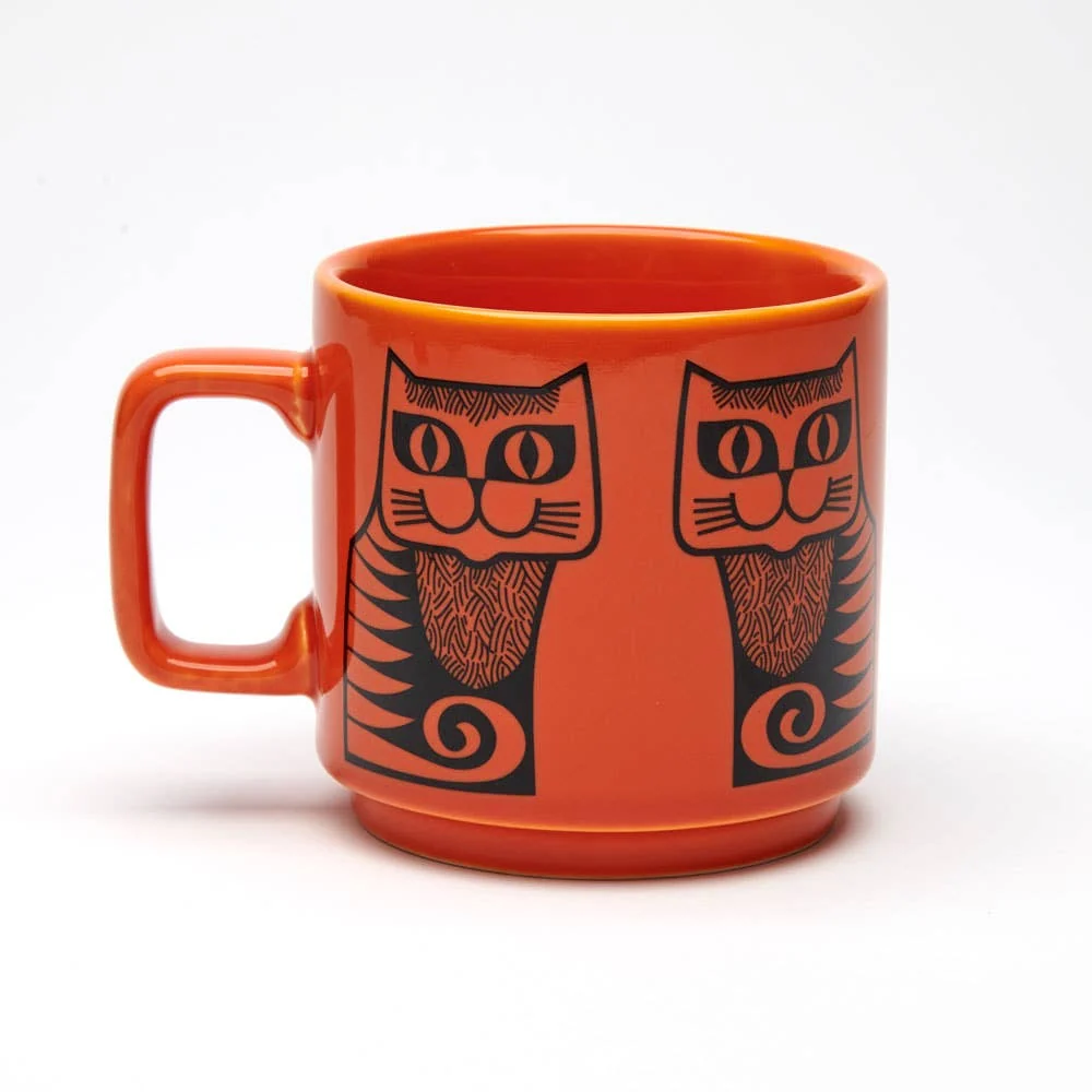 Magpie x Hornsea Mug Cat Orange - Image 2
