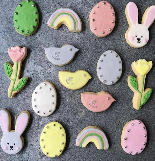 Cookie Cutters (Set of 5) "Bunnies and Rainbows" - Image 3