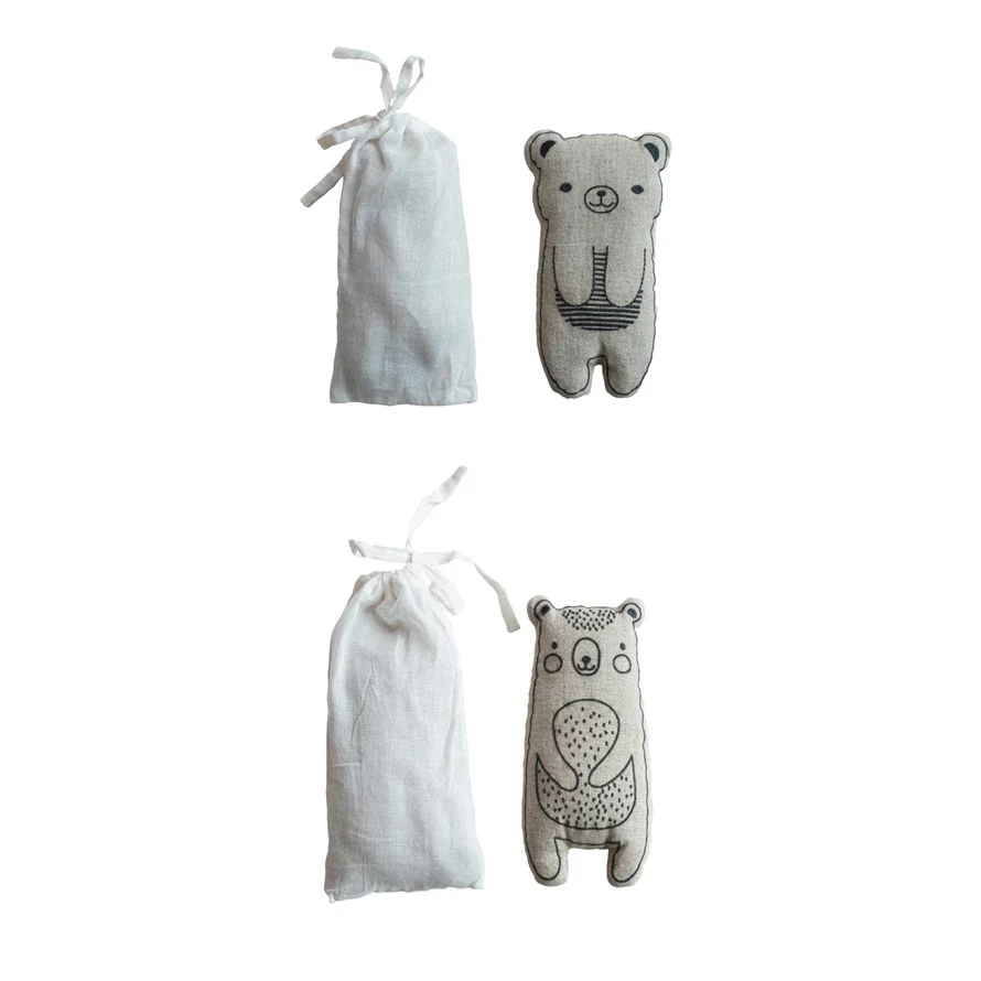 Lentil and Lavender Bear Neck Wrap