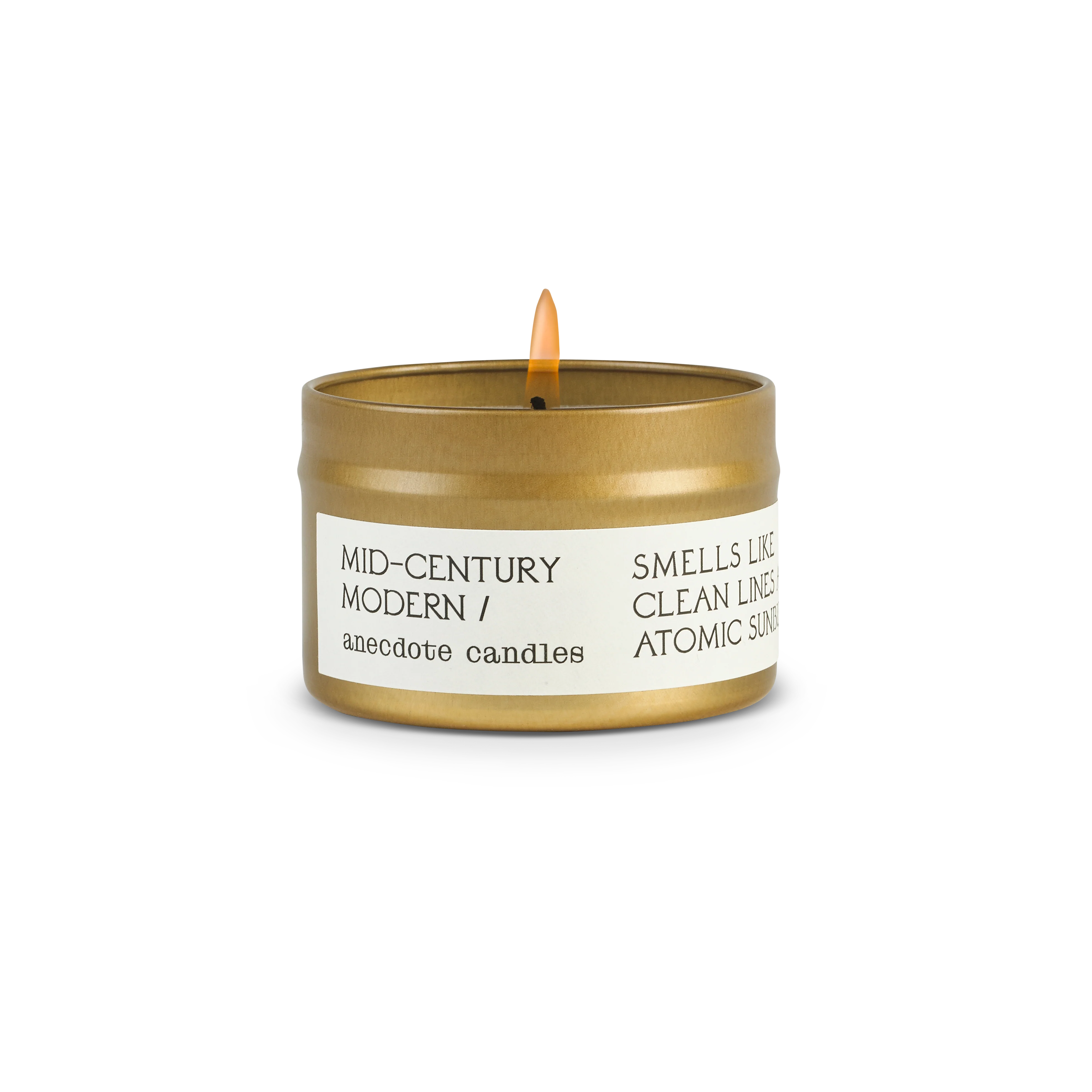 Mid-century Modern (Amber & Vanilla) Candle: 7.8 oz Glass Jar - Image 8