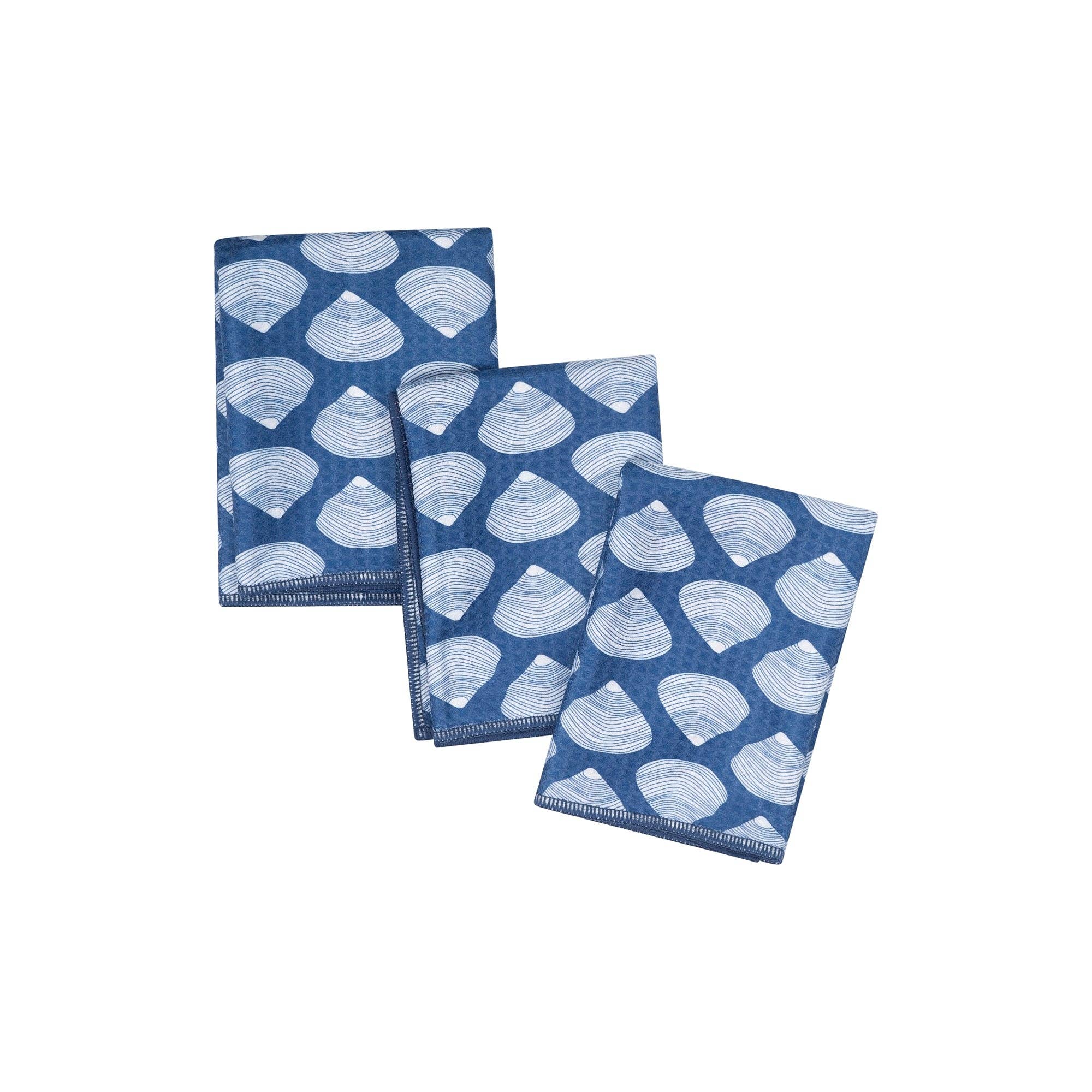 Mighty Mini Towel (Set of 3) Reversible - KN Lobster: Red - Image 3