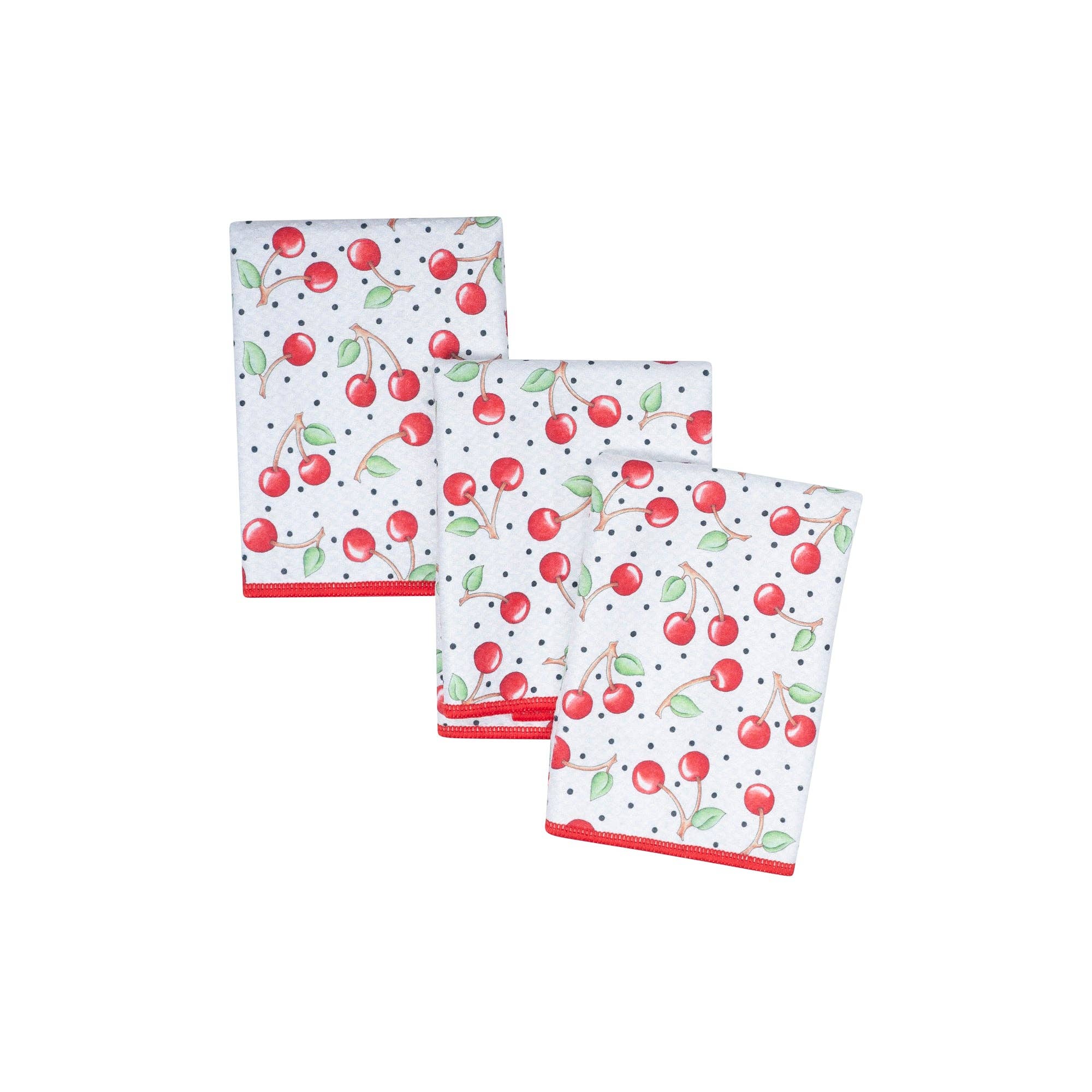 Mighty Mini Towel (Set of 3) Reversible - ME Cherry Harvest: Red - Image 4