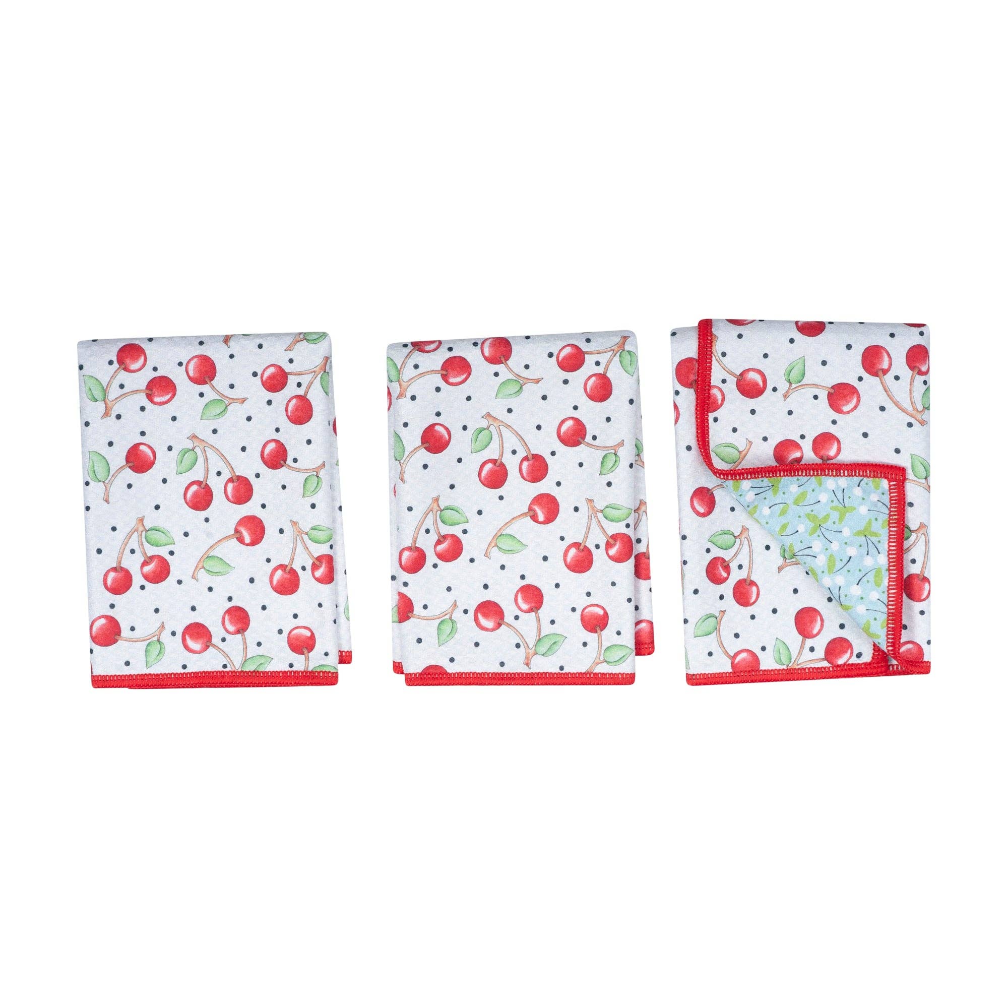 Mighty Mini Towel (Set of 3) Reversible - ME Cherry Harvest: Red - Image 5