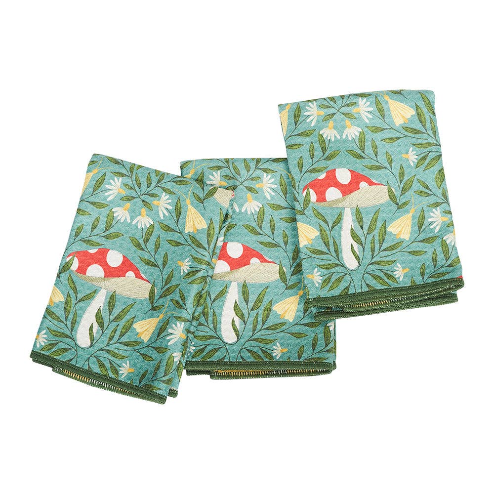 Mighty Mini Towel (Set of 3) - RJW Undergrowth: Herb - Image 3