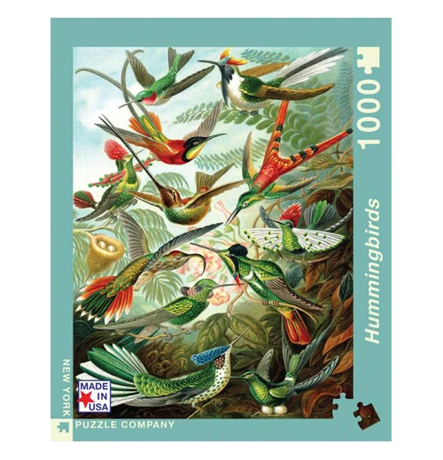 Puzzle (1,000 Piece) "Hummingbirds"