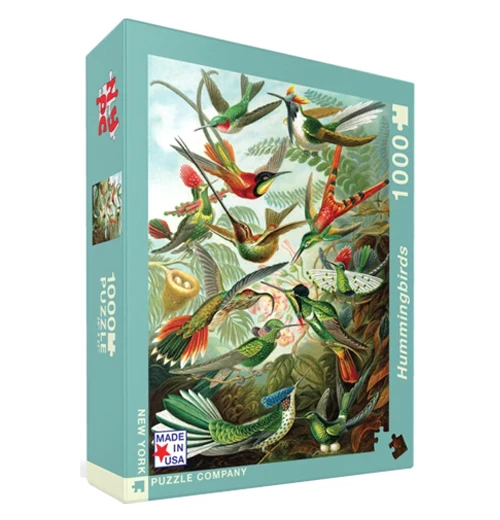Puzzle (1,000 Piece) "Hummingbirds" - Image 2