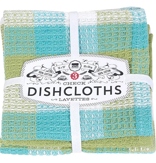 Set of 3 Check-it Dishcloths - Image 5