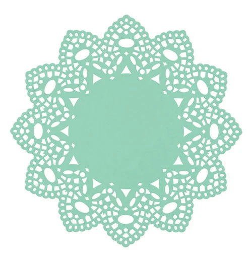 Trivet, Powder-Coated Steel "Doily"
