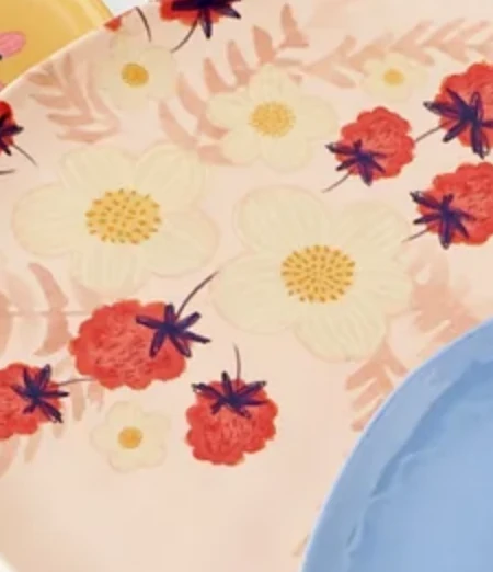 Berries & Florals 11" Melamine Plate - Image 5