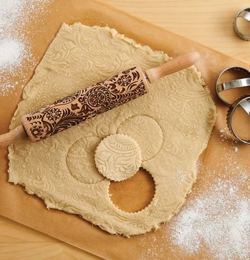 Paisley Design Rolling Pin - Image 2
