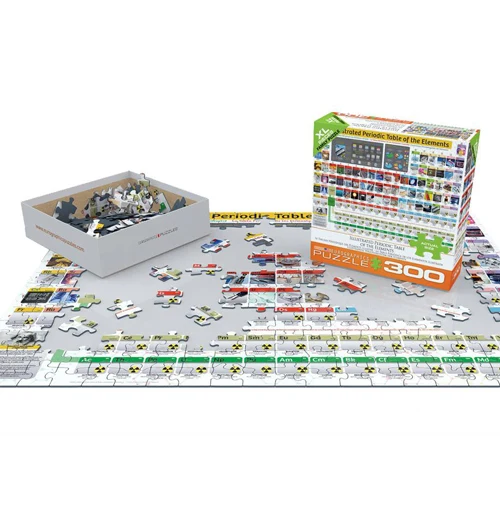 Periodic Table of Elements 300-Piece Puzzle - Image 2