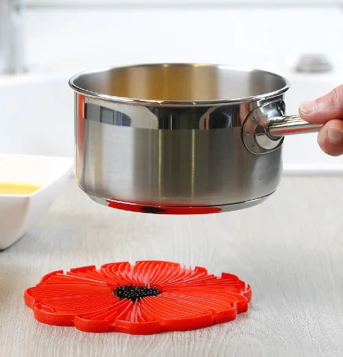 Red Poppy Trivet - Image 3