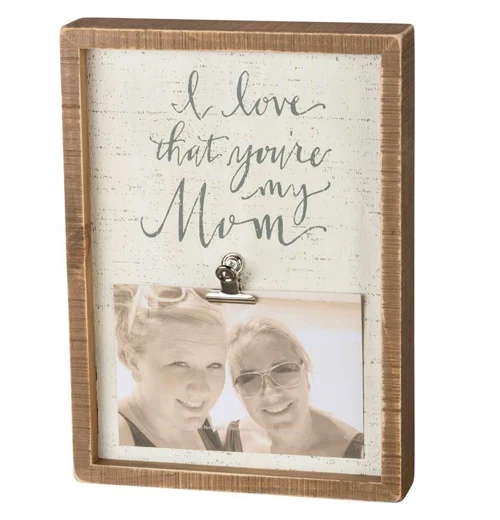 Box Frame, Inset "My Mom"