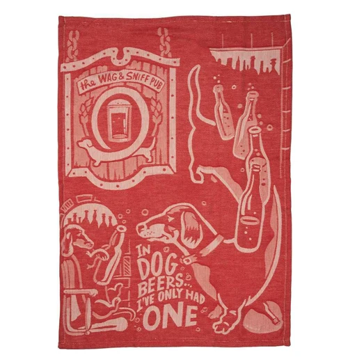 Dog Beers Dish Towel - Image 3
