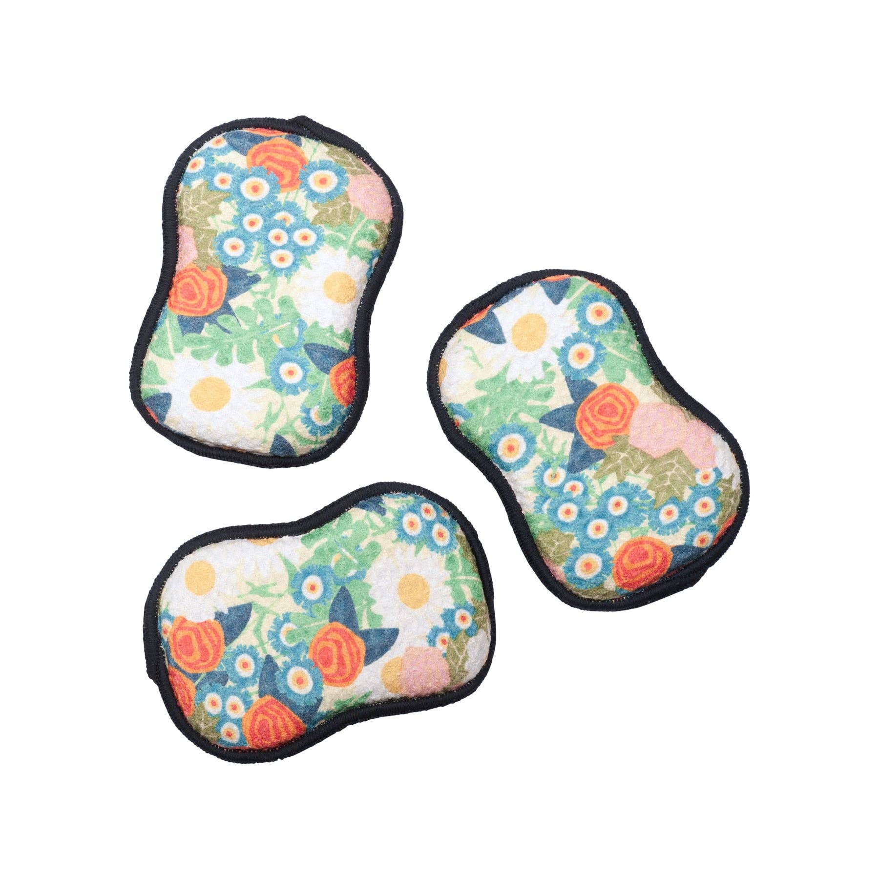 RE:usable Sponges (Set of 3) - ME Vintage Calico: Multi