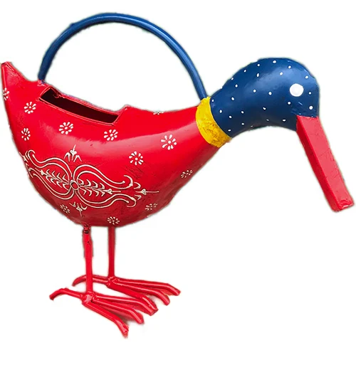 "Red Bandana Duck Plant Pals" Water Can