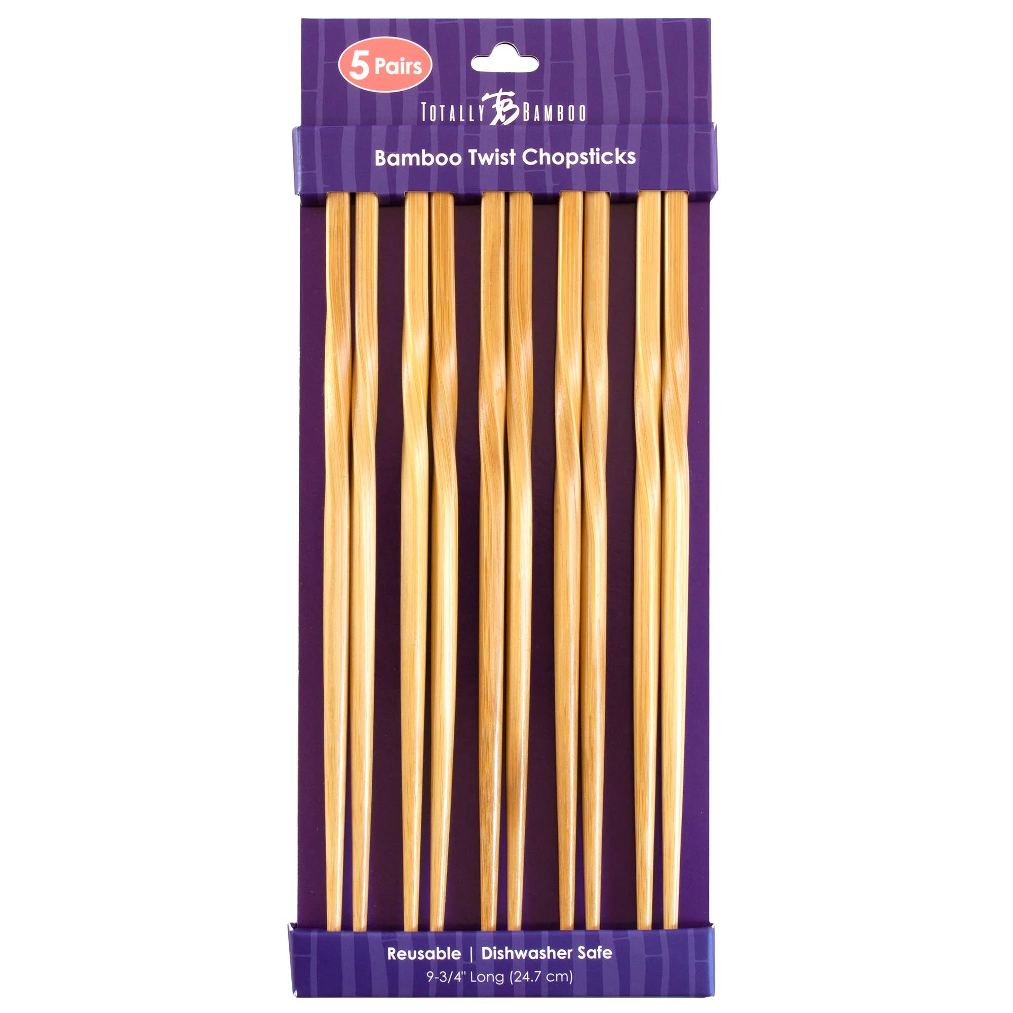 Reusable "Twist" Chopsticks, 5 Pairs - Image 2