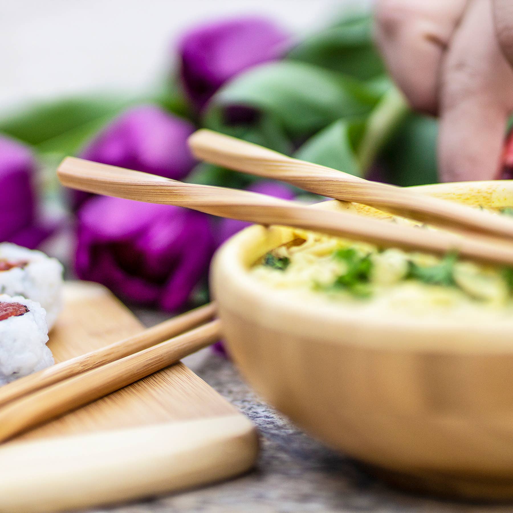 Reusable "Twist" Chopsticks, 5 Pairs - Image 3