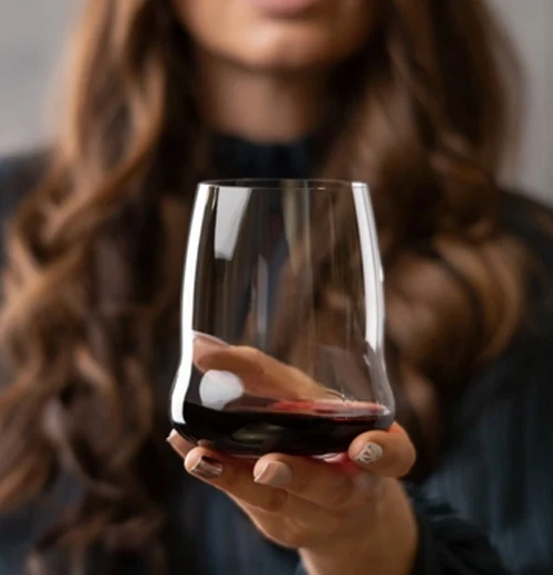 Stemless Wings Cabernet Sauvignon Wine Glass (Set of 2) - Image 2