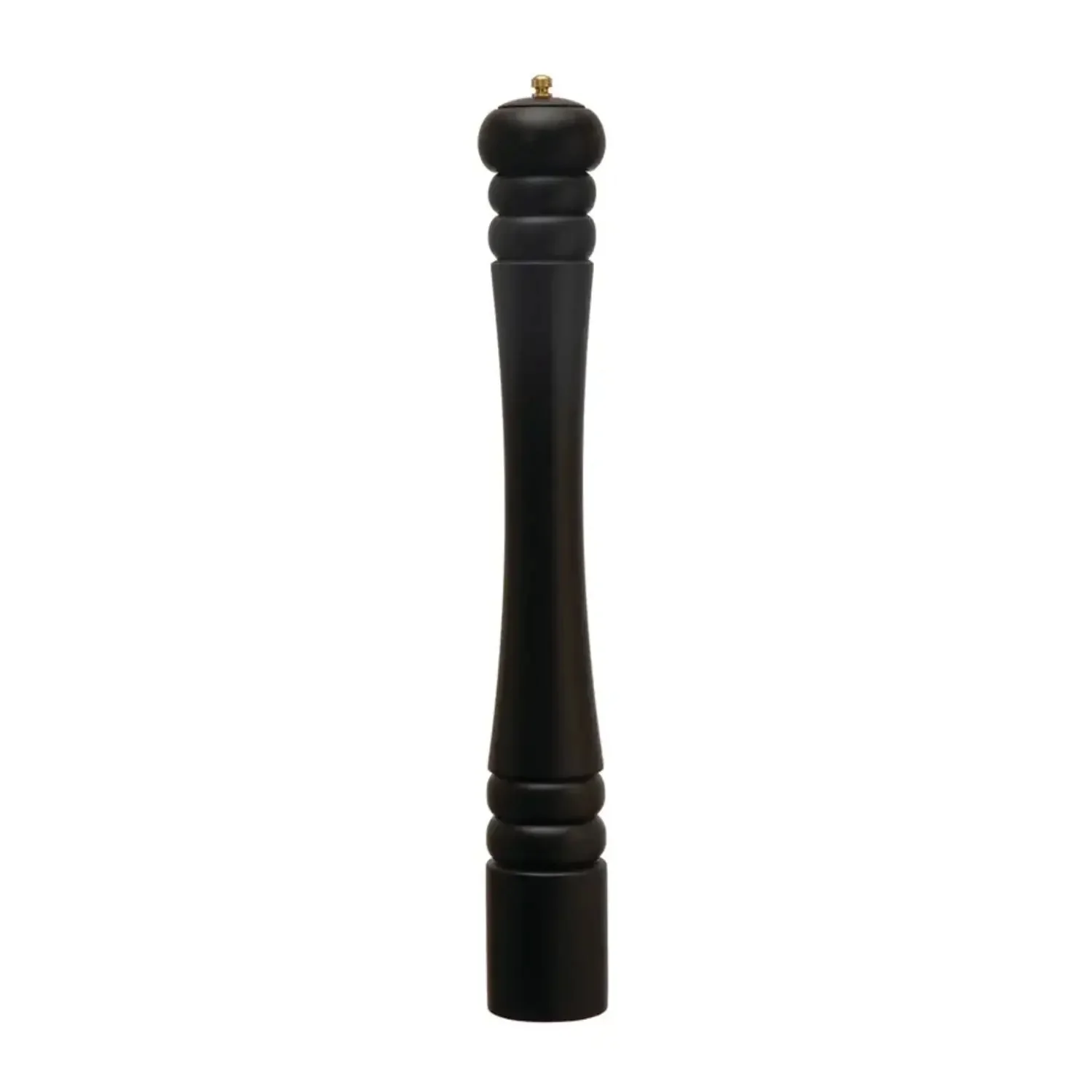 Rubberwood Salt and Pepper Mill Black