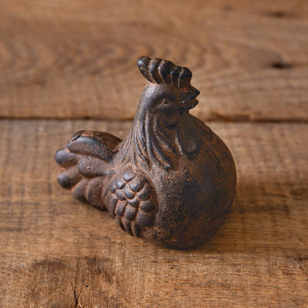 Rustic Mini Tabletop Rooster - Image 2