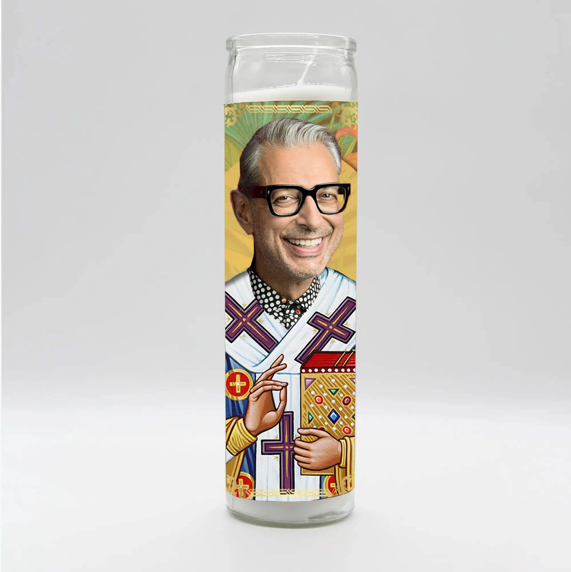 Saint Jeff Candle