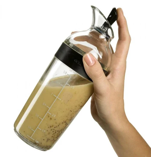 Salad Dressing Shaker, Good Grips "Black" - Image 2