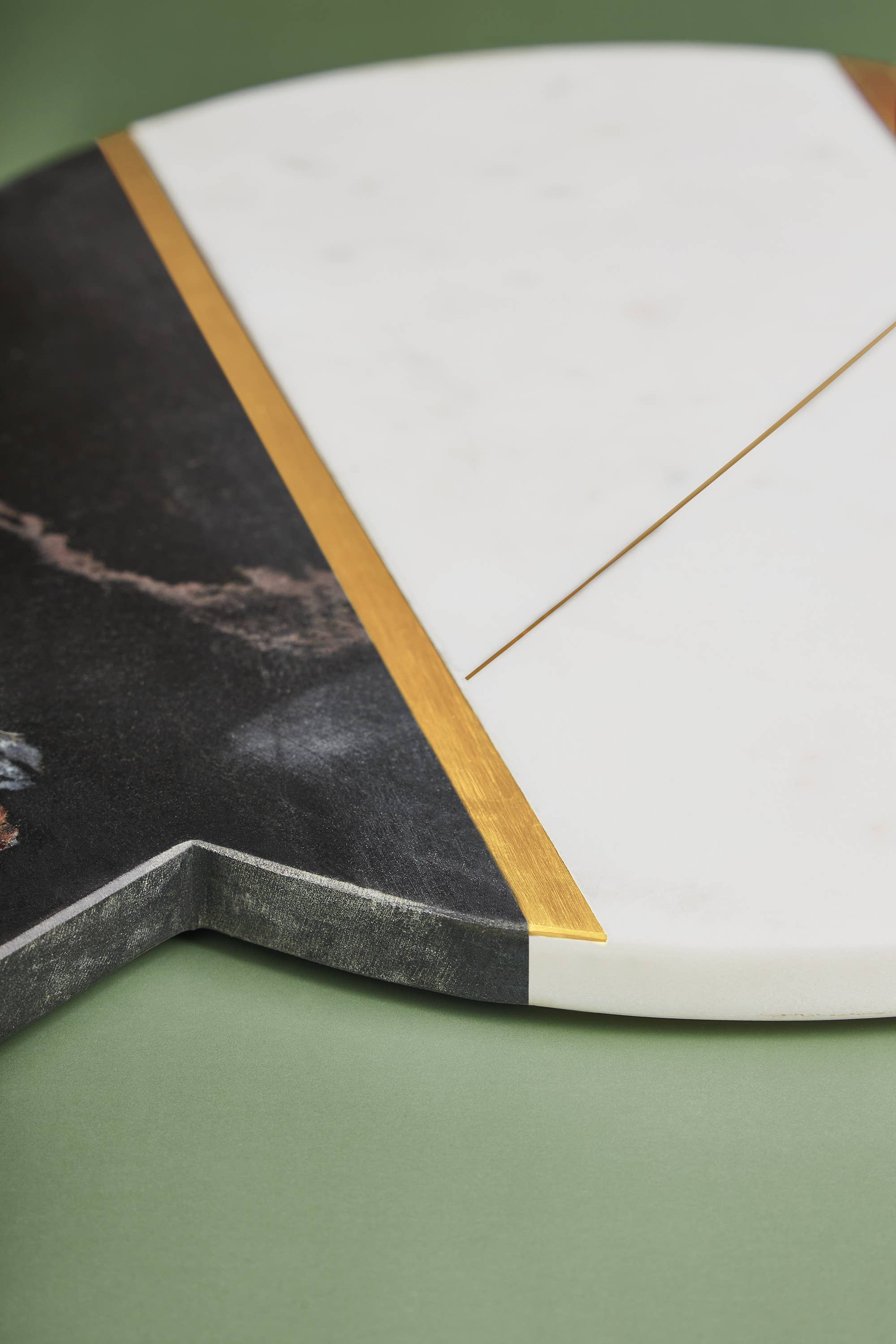 Sardinia Marble & Gold Cheese Board, Large - Image 3