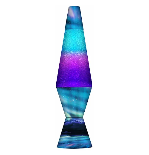 14.5″ LAVA Lamp Colormax Northern Lights – Glitter