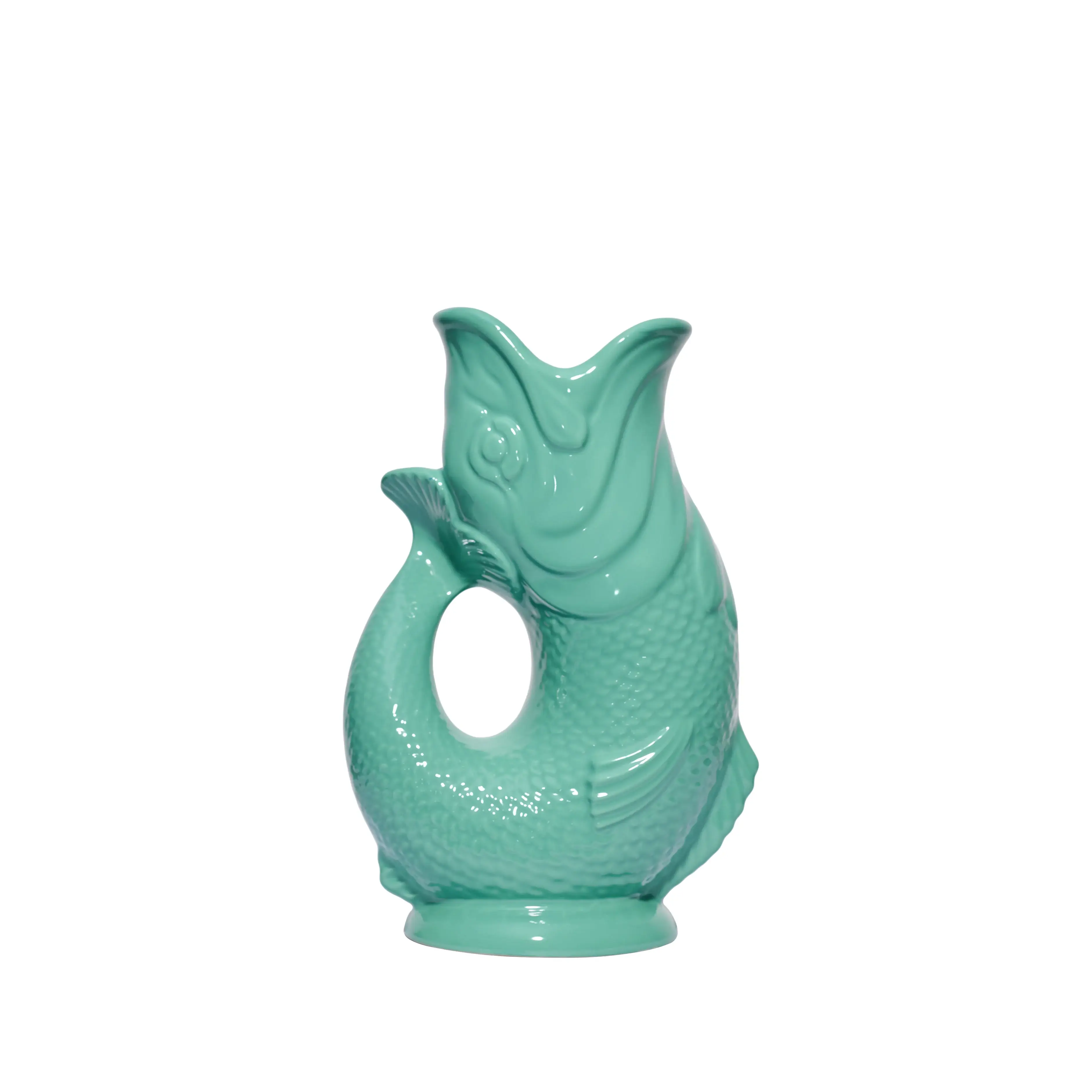 Sea Green Gluggle Jug: Extra Large - Image 3