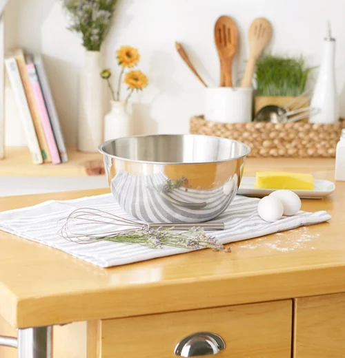 Stainless Steel 8 Qt Mixing Bowl - Image 3