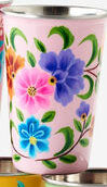 Stainless Steel Floral Cup - Image 5