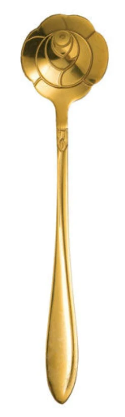 Stainless Steel Flower Shaped Spoon - Image 4
