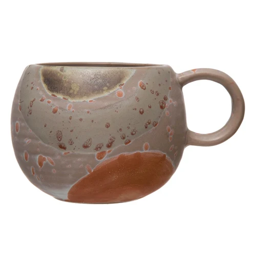 Stoneware Mug With Reactive Glaze - Image 2