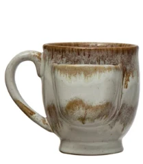 Stoneware Mug with Teabag Holder - Image 3