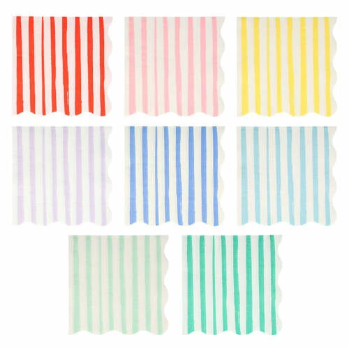 Stripe Large Paper Napkins - Image 3