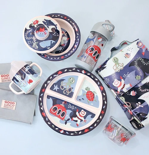 Baby Plate, Suction "Ocean" - Image 3