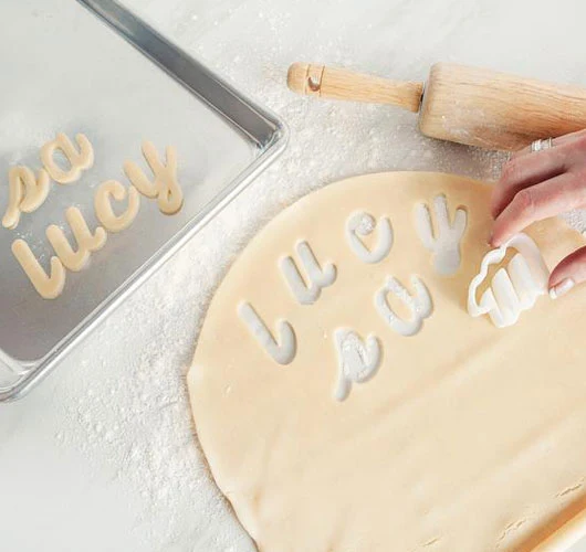 "Script Letter" Cookie Cutters (Set of 26) - Image 2