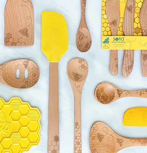 "Bee" Tasting Spoon, Beechwood - Image 2