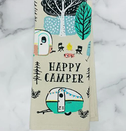 Dishtowel "Happy Camper" - Image 2