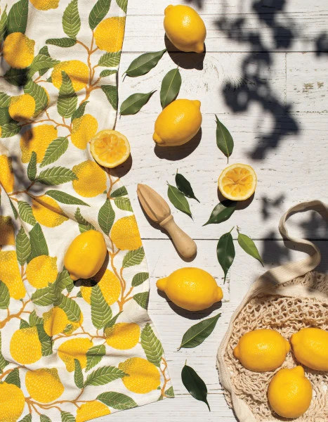 Dishtowel "Lemons" (Set of 2) - Image 2