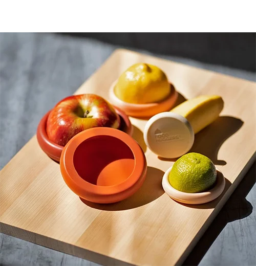Set of 5 Terracotta Food Huggers - Image 2