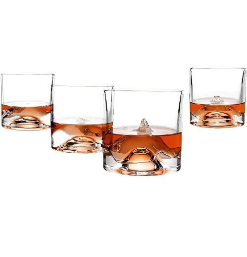 The Peaks Crystal Whiskey Glasses, Set of 4 - Image 2