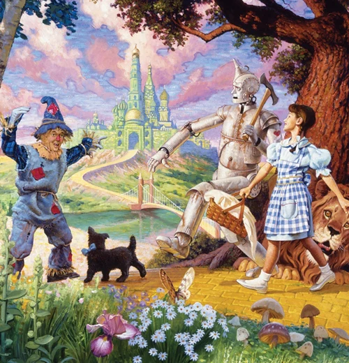 The Wizard of Oz 350-Piece Family Puzzle - Image 2